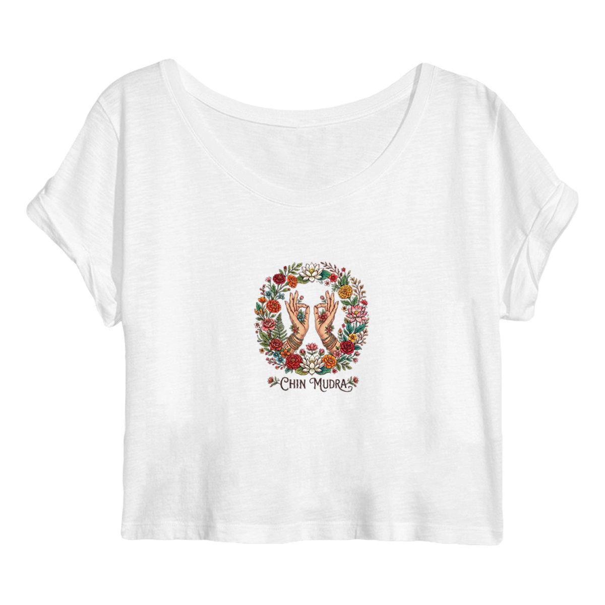 Chin Mudra Crop Top
