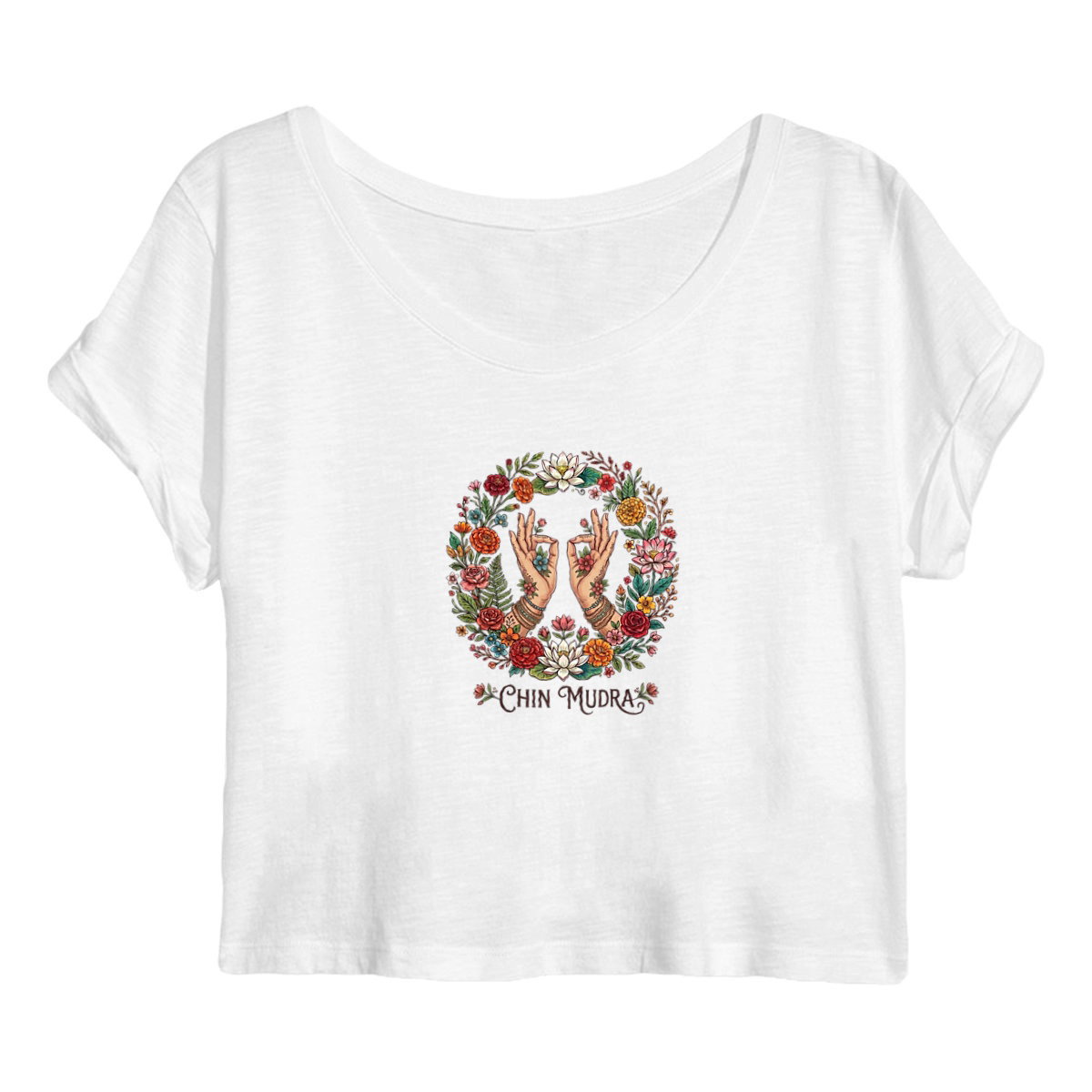 Chin Mudra Crop Top