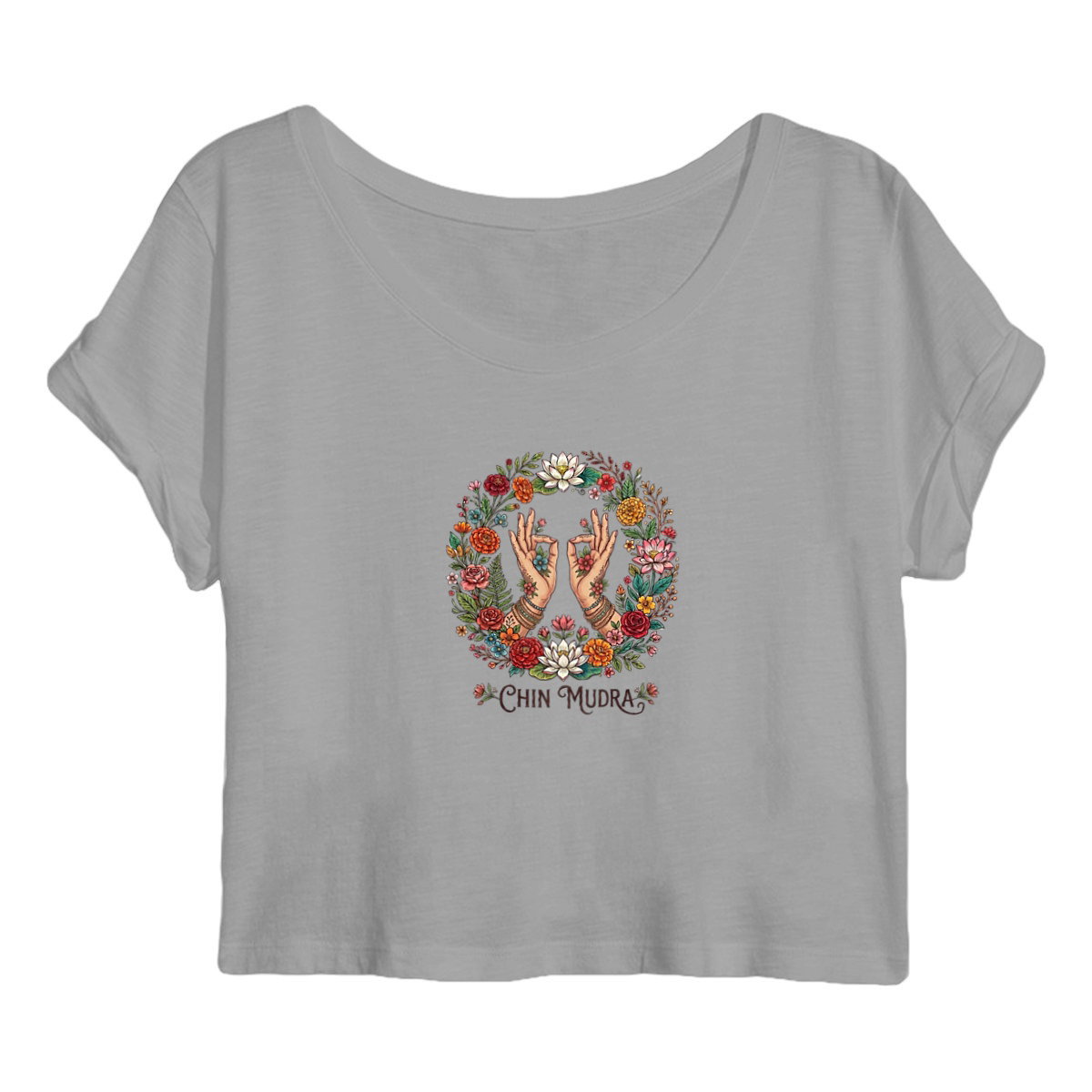 Chin Mudra Crop Top